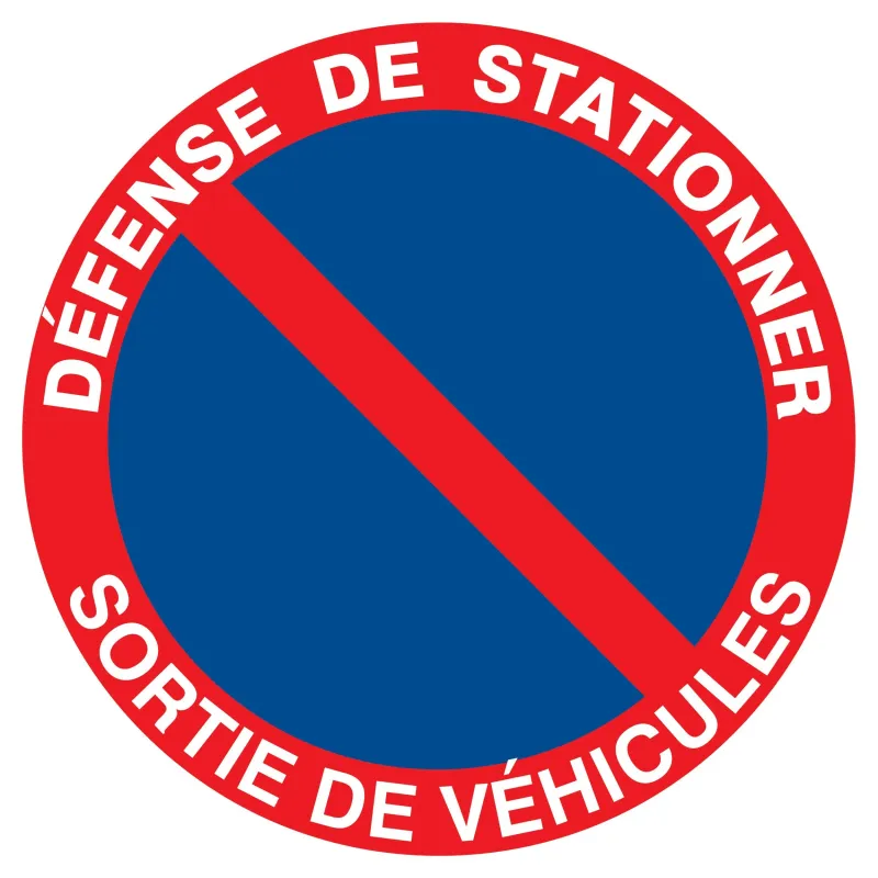 Panneau DEFENSE DE STATIONNER SORTIE D Taliaplast 727212 | 727212 Panneau DEFENSE DE STATIONNER SORTIE D Taliaplast 727212 | 727212