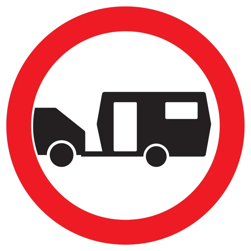 Panneau INTERDIT AUX CARAVANES D.180mm Taliaplast 727290 | 727290 Panneau INTERDIT AUX CARAVANES D.180mm Taliaplast 727290 | 727290