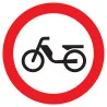 Panneau INTERDIT AUX CYCLOMOTEURS NORM Taliaplast 724292 | 724292