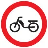 Panneau INTERDIT AUX CYCLOMOTEURS D.30 Taliaplast 722292 | 722292