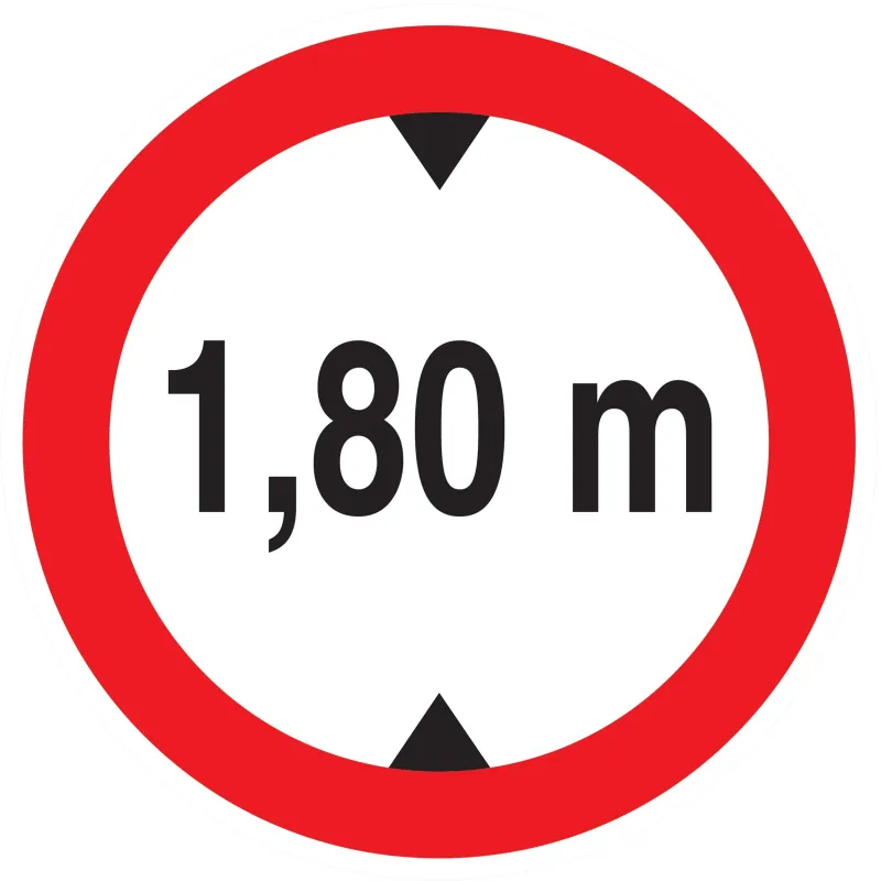 Panneau INTERD.VEHICULE +1.80M DE HAUT Taliaplast 724272 | 724272 Panneau INTERD.VEHICULE +1.80M DE HAUT Taliaplast 724272 | 724272