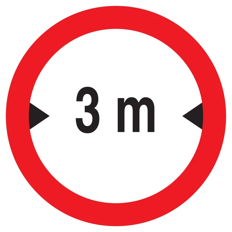 Panneau INTERD.VEHICULE +3.0M DE LARGE Taliaplast 722280 | 722280 Panneau INTERD.VEHICULE +3.0M DE LARGE Taliaplast 722280 | 722280