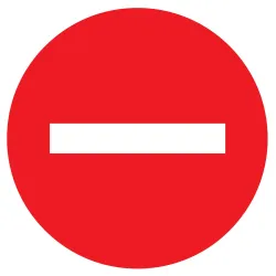 Panneau SENS INTERDIT NORMASIGN ADHESI Taliaplast 724209 | 724209