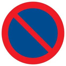 Panneau STATIONNEMENT INTERDIT NORMASI Taliaplast 723211 | 723211