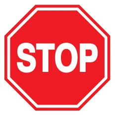 Panneau STOP NORMASIGN ADHESIF D.80 Taliaplast 724208 | 724208