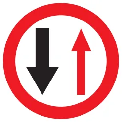 Panneau VOUS N'ETES PAS PRIORITAIRE NO Taliaplast 723268 | 723268