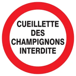 Panneau CUEILLETTE DES CHAMPIGNONS INT Taliaplast 727242 | 727242