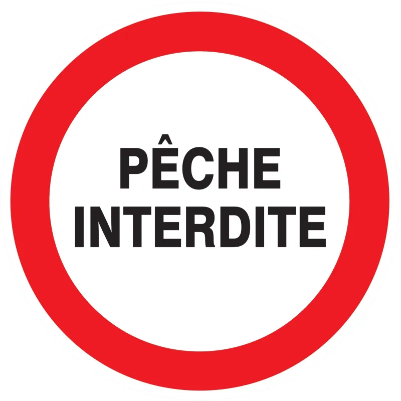 Panneau PECHE INTERDITE NORMASIGN ADHE Taliaplast 724236 | 724236 Panneau PECHE INTERDITE NORMASIGN ADHE Taliaplast 724236 | 724236