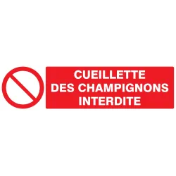 Panneau CUEILLETTE DES CHAMPIGNONS INT Taliaplast 720221 | 720221