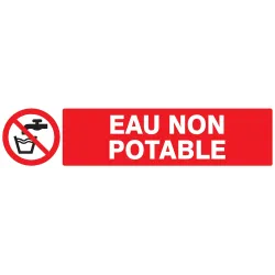 Panneau EAU NON POTABLE NORMASIGN ADHE Taliaplast 725214 | 725214