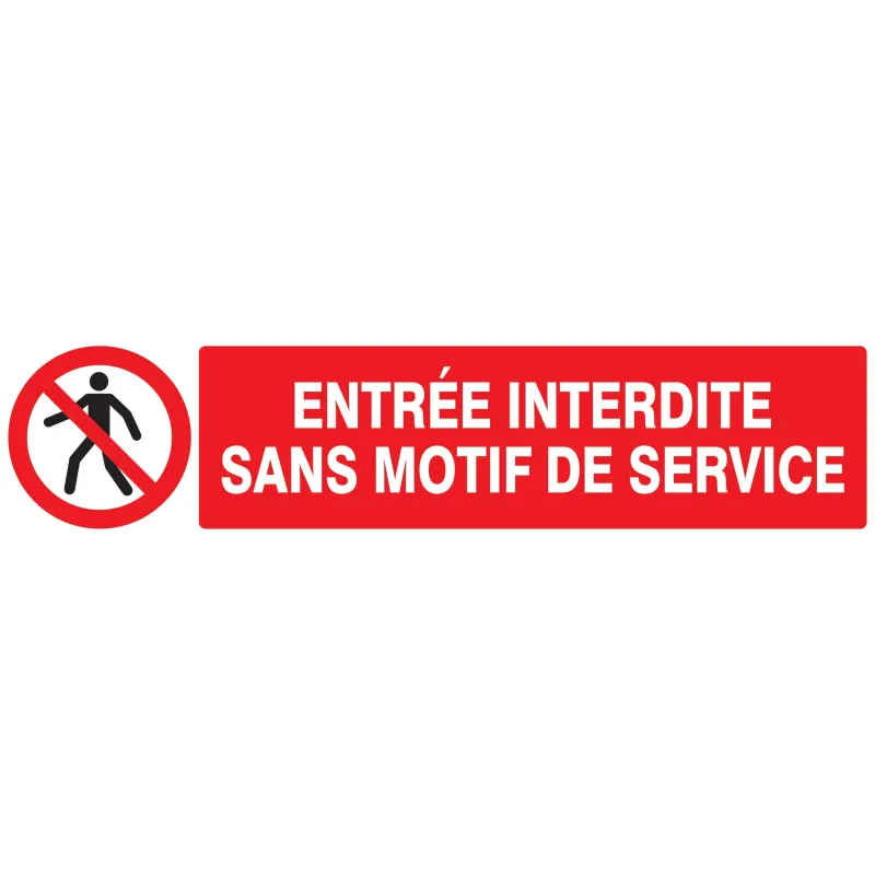 Panneau ENTREE INTERDITE SANS MOTIF DE Taliaplast 725206 | 725206 Panneau ENTREE INTERDITE SANS MOTIF DE Taliaplast 725206 | 725206