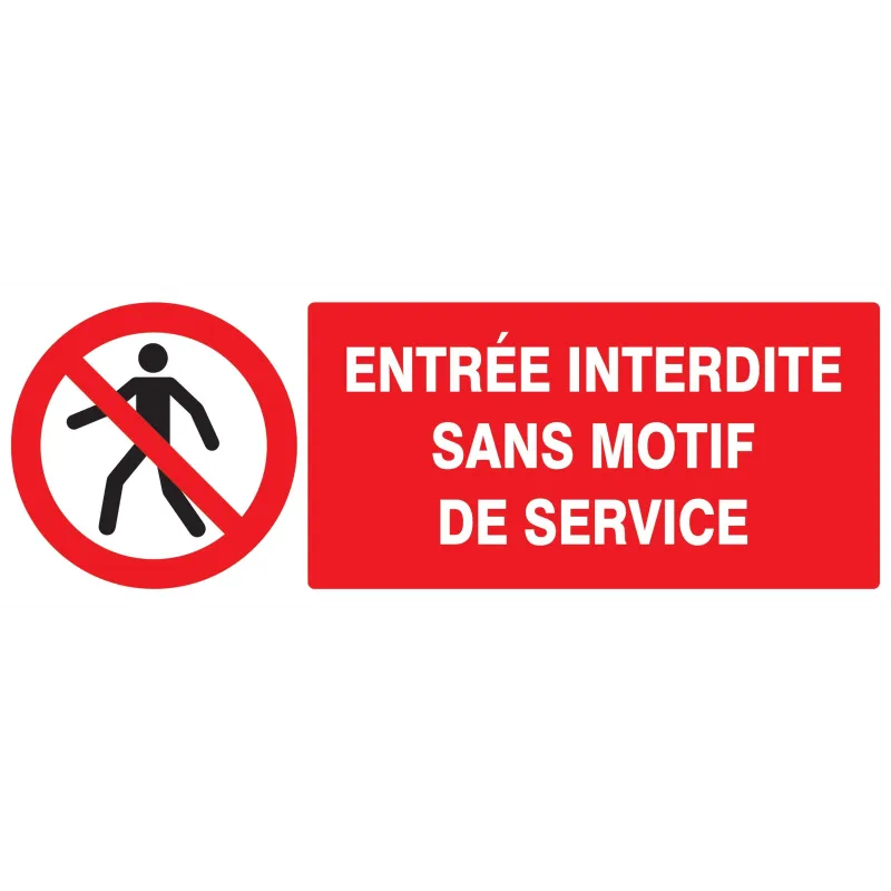 Panneau ENTREE INTERDITE SANS MOTIF DE Taliaplast 726206 | 726206 Panneau ENTREE INTERDITE SANS MOTIF DE Taliaplast 726206 | 726206