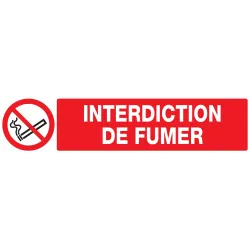 Panneau INTERDICTION DE FUMER NORMASIG Taliaplast 725236 | 725236