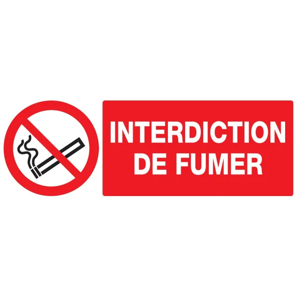 Panneau INTERDICTION DE FUMER NORMASIG Taliaplast 726236 | 726236 Panneau INTERDICTION DE FUMER NORMASIG Taliaplast 726236 | 726236