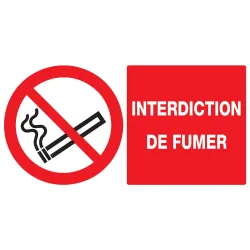 Panneau INTERDICTION DE FUMER NORMASIG Taliaplast 721236 | 721236