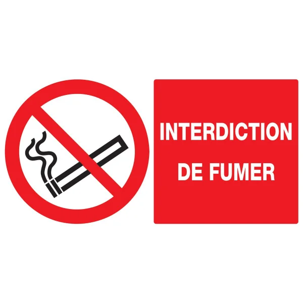 Panneau INTERDICTION DE FUMER NORMASIG Taliaplast 721236 | 721236 Panneau INTERDICTION DE FUMER NORMASIG Taliaplast 721236 | 721236