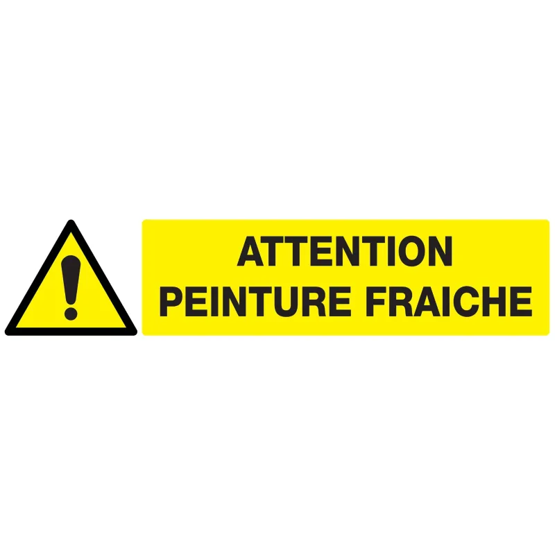 Panneau ATTENTION PEINTURE FRAICHE 330 Taliaplast 725334 | 725334