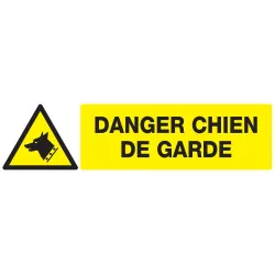 Panneau DANGER, CHIEN DE GARDE NORMASI Taliaplast 720330 | 720330