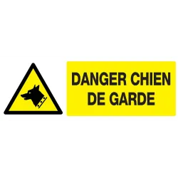 Panneau DANGER, CHIEN DE GARDE NORMASI Taliaplast 726330 | 726330