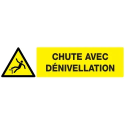 Panneau DANGER RISQUE DE CHUTE NORMASI Taliaplast 720327 | 720327