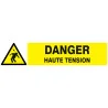 Panneau DANGER HAUTE TENSION 330X75 NO Taliaplast 725302 | 725302