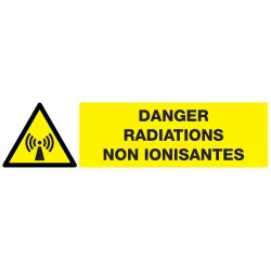 Panneau DANGER RADIAT. NON IONISANTES Taliaplast 720315 | 720315