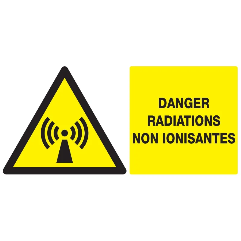Panneau DANGER, RADIATIONS NON IONISAN Taliaplast 721315 | 721315 Panneau DANGER, RADIATIONS NON IONISAN Taliaplast 721315 | 721315