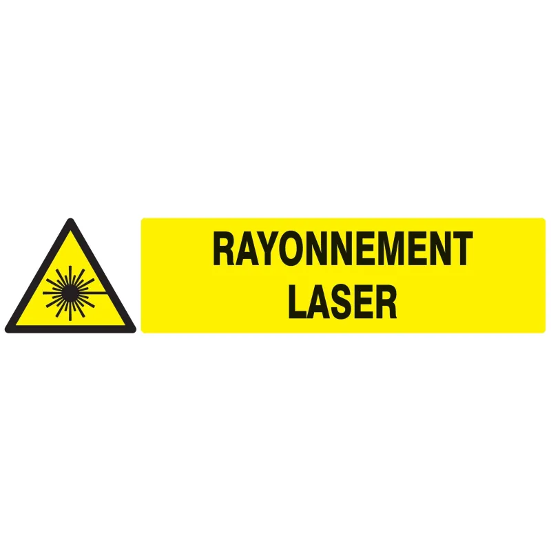 Panneau DANGER RAYONNEMENT LASER NORMA Taliaplast 725316 | 725316 Panneau DANGER RAYONNEMENT LASER NORMA Taliaplast 725316 | 725316