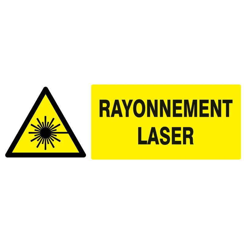 Panneau DANGER RAYONNEMENT LASER NORMA Taliaplast 726316 | 726316 Panneau DANGER RAYONNEMENT LASER NORMA Taliaplast 726316 | 726316