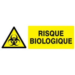 Panneau DANGER RISQUE BIOLOGIQUE NORMA Taliaplast 726317 | 726317