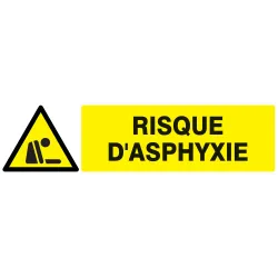 Panneau DANGER RISQUE D'ASPHYXIE NORMA Taliaplast 720329 | 720329