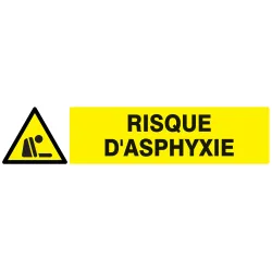 Panneau DANGER RISQUE D'ASPHYXIE NORMA Taliaplast 725329 | 725329