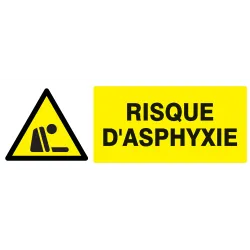 Panneau DANGER RISQUE D'ASPHYXIE NORMA Taliaplast 726329 | 726329