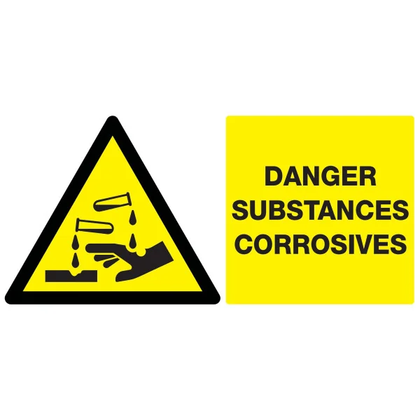 Panneau DANGER SUBSTANCES CORROSIVES N Taliaplast 721309 | 721309 Panneau DANGER SUBSTANCES CORROSIVES N Taliaplast 721309 | 721309