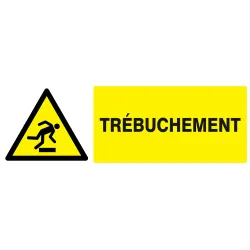 Panneau DANGER TREBUCHEMENT 330X120 NO Taliaplast 726328 | 726328