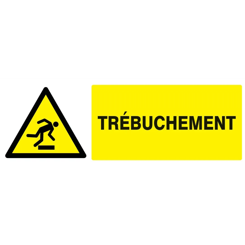Panneau DANGER TREBUCHEMENT 330X120 NO Taliaplast 726328 | 726328 Panneau DANGER TREBUCHEMENT 330X120 NO Taliaplast 726328 | 726328