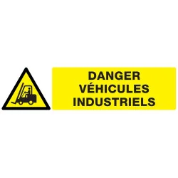 Panneau DANGER VEHICULES INDUSTRIELS N Taliaplast 720310 | 720310