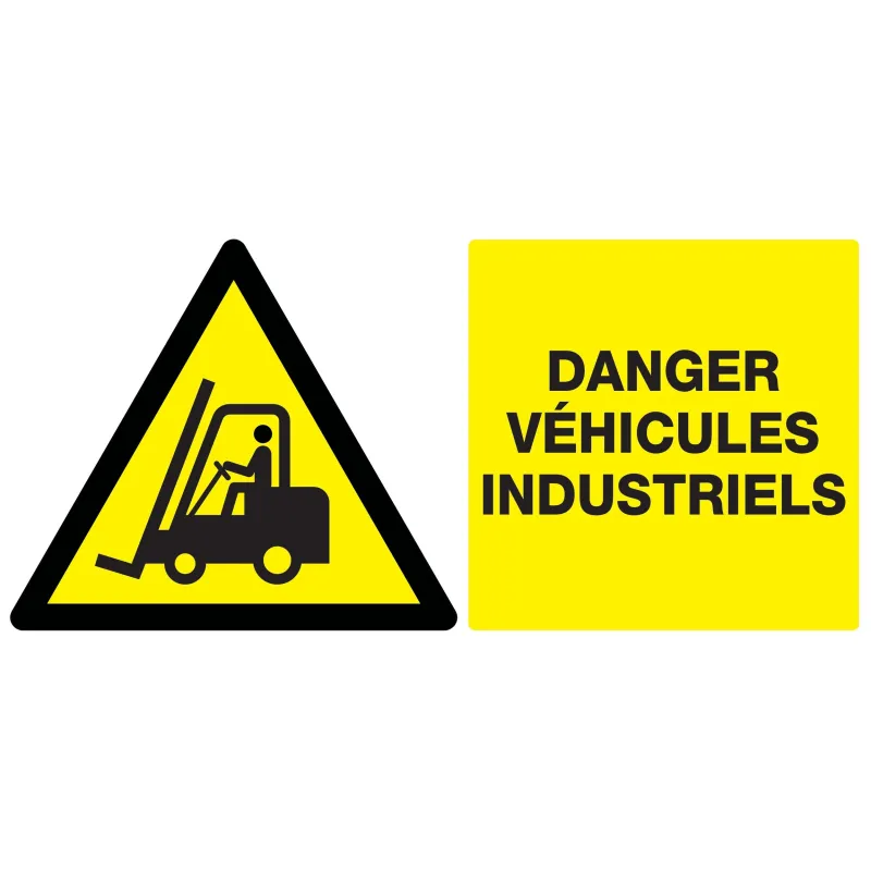 Panneau DANGER VEHICULES INDUSTRIELS N Taliaplast 721310 | 721310 Panneau DANGER VEHICULES INDUSTRIELS N Taliaplast 721310 | 721310