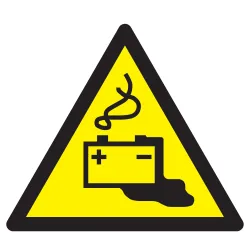 Panneau DANGER, CHARGE DE LA BATTERIE Taliaplast 729335 | 729335