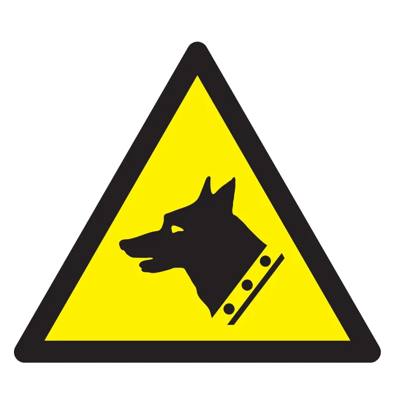 Panneau DANGER CHIEN DE GARDE NORMASIG Taliaplast 729954 | 729954 Panneau DANGER CHIEN DE GARDE NORMASIG Taliaplast 729954 | 729954