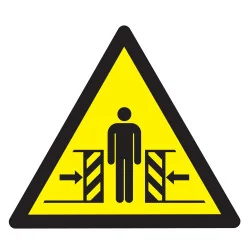 Panneau DANGER ECRASEMENT NORMASIGN AD Taliaplast 729902 | 729902