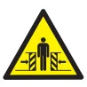 Panneau DANGER ECRASEMENT NORMASIGN AD Taliaplast 729902 | 729902