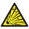 Panneau DANGER MATIERES EXPLOSIVES NOR Taliaplast 729318 | 729318