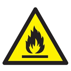 Panneau DANGER MATIERES INFLAMMABLES N Taliaplast 729947 | 729947
