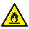 Panneau DANGER MATIERES INFLAMMABLES N Taliaplast 729947 | 729947