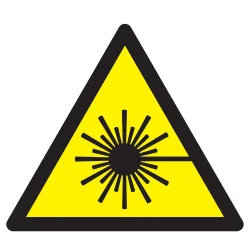 Panneau DANGER, RAYONNEMENT LASER 300x Taliaplast 729321 | 729321