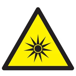 Panneau DANGER RAYONNEMENT OPTIQUE NOR Taliaplast 729370 | 729370