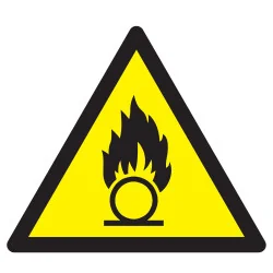 Panneau DANGER SUBSTANCES COMBURANTES Taliaplast 729319 | 729319
