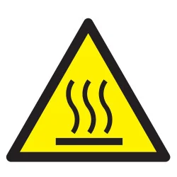 Panneau DANGER SURFACE CHAUDE NORMASIG Taliaplast 729924 | 729924