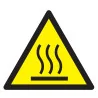 Panneau DANGER SURFACE CHAUDE NORMASIG Taliaplast 729924 | 729924
